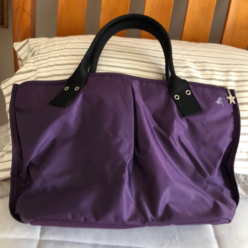 Agnes b. nylon tote bag